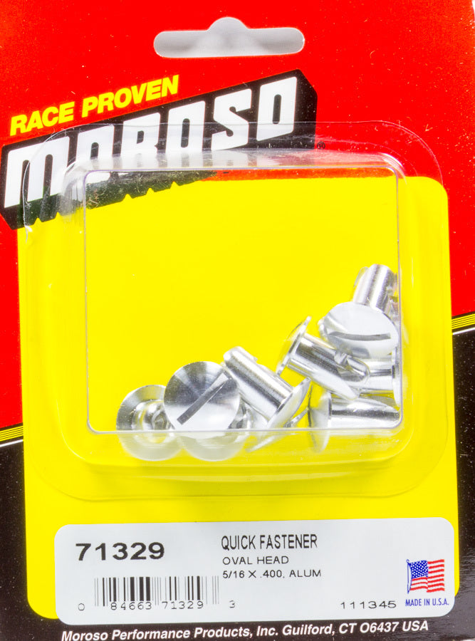 MOROSO Oval Head Quick Fastener 5/16 x .400 (MOR71329)