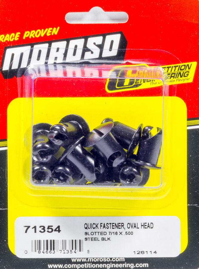 MOROSO Oval Head Quick Fastener 7/16 x .500 (MOR71354)