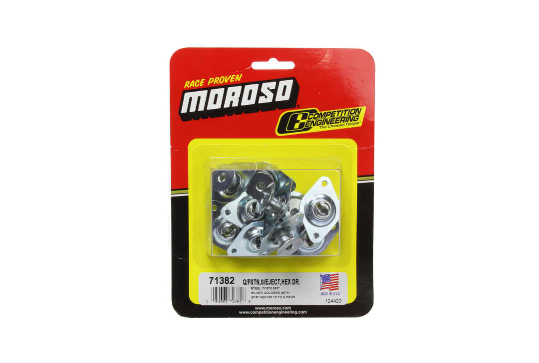 MOROSO Self-Ejecting Fasteners- Large Head-7/16in x .55i (MOR71382)