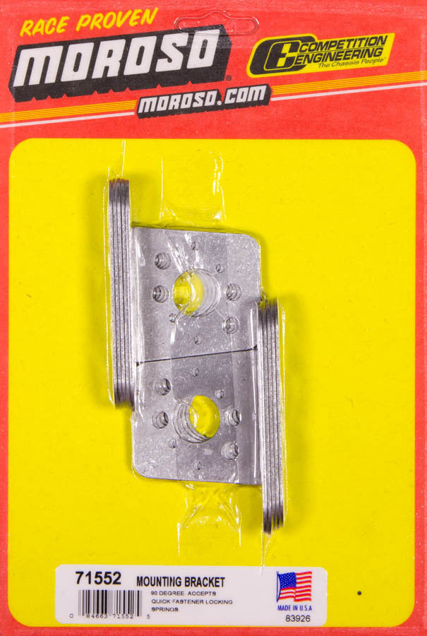 MOROSO Quick Fastener Mtg Brkt Rivet On- Lg & Sm Spring (MOR71552)