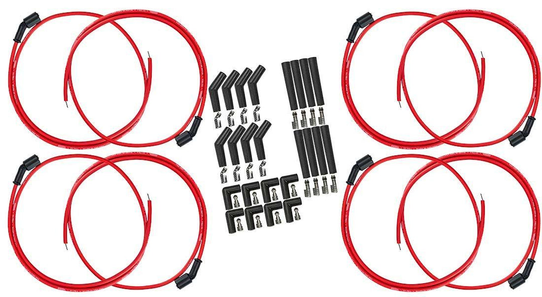 MOROSO Ultra 350 Plug Wire Set - Red LS (MOR73751)