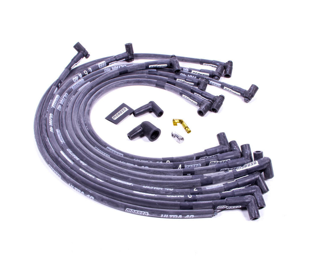 MOROSO Ultra 40 Plug Wire Set - Black (MOR73817)