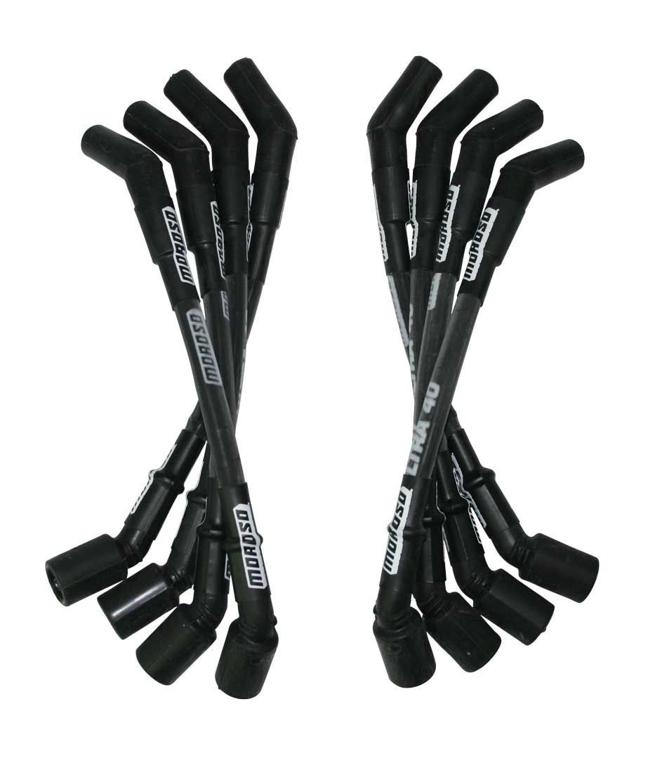 MOROSO Ultra 40 Plug Wire Set GM LS  12in 135-Degree (MOR73851)
