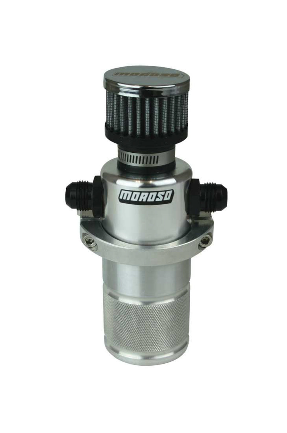 MOROSO Compact Breather Tank Billet Alm. Polished (MOR85396)