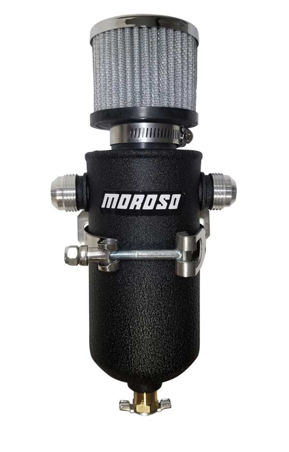 MOROSO Remote Breather Tank - w/2 - 12an Fitting (MOR85753)