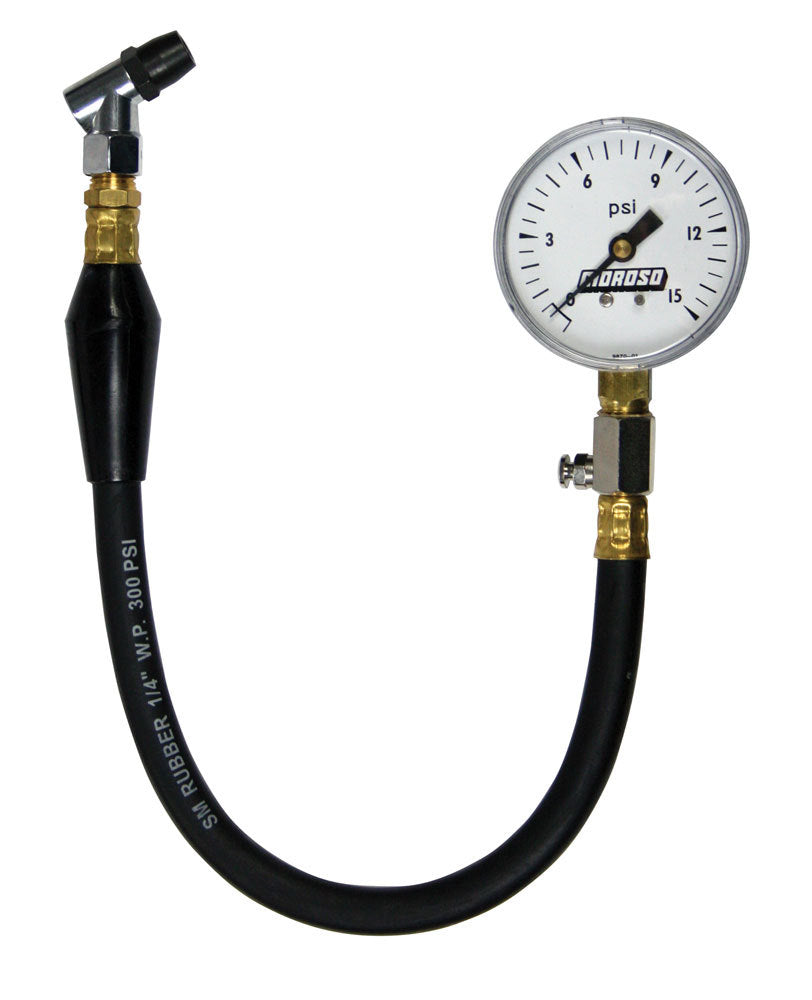 MOROSO 0-15 Tire Pressure Gauge (MOR89550)