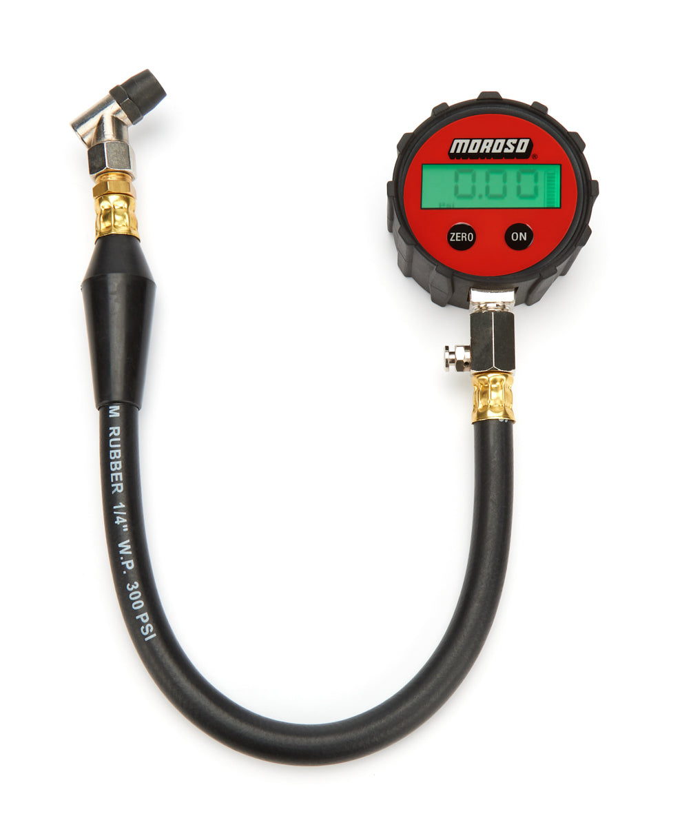 MOROSO Tire Gauge - 0-100 PSI Digital - Backlit (MOR89576)