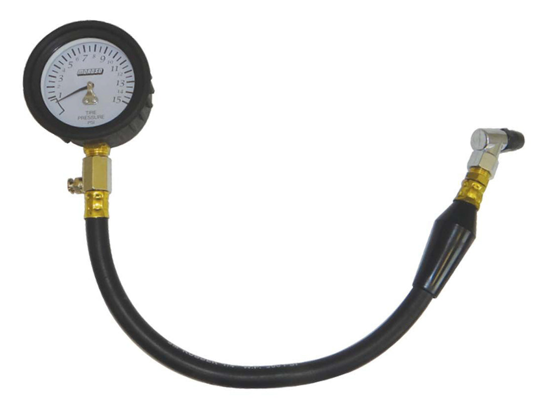 MOROSO Tire Pressure Gauge 0-15 Psi - Garage Series (MOR89592)