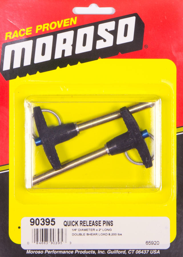 MOROSO Quick Release Pins (2) 1/4 x 2in (MOR90395)