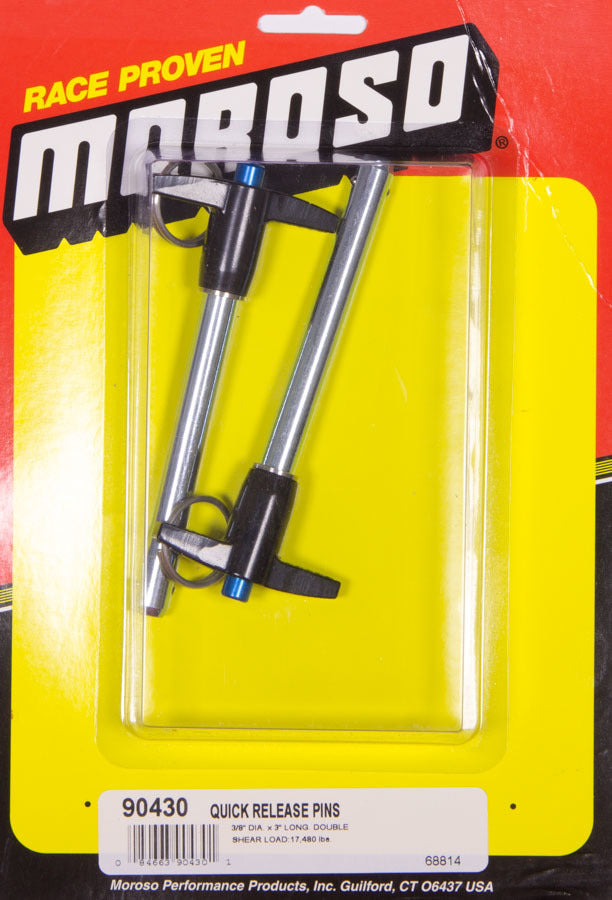 MOROSO Quick Release Pins (2) 3/8 x 3in (MOR90430)