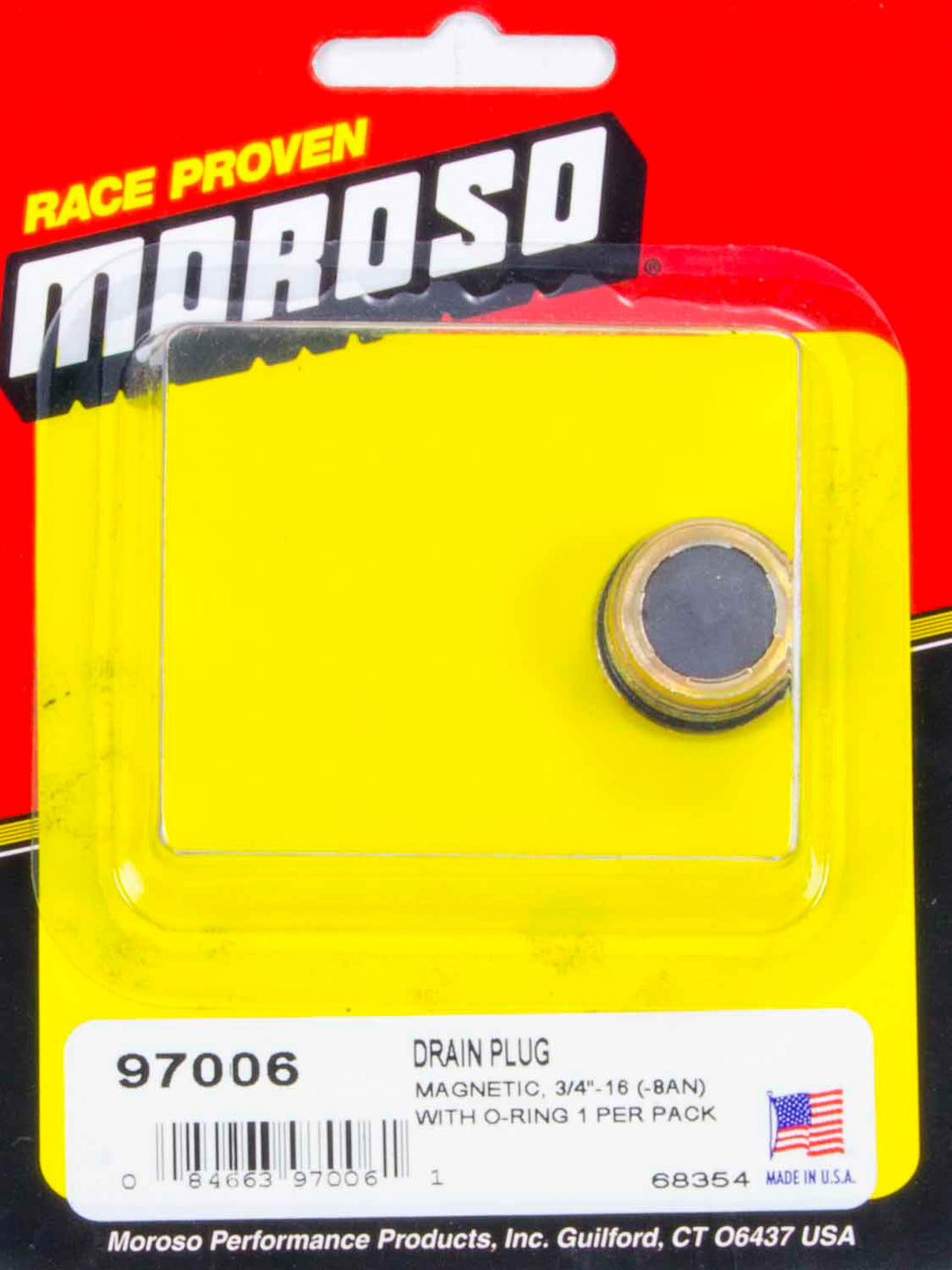 MOROSO Magnetic Drain Plug - 3/4-16 (MOR97006)