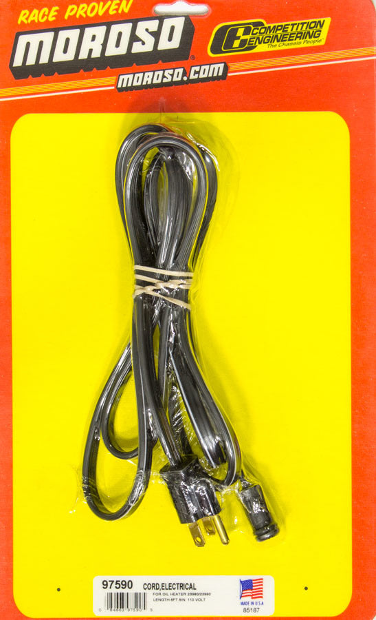 MOROSO Replacement Electric Cord for Int. Oil Heater (MOR97590)