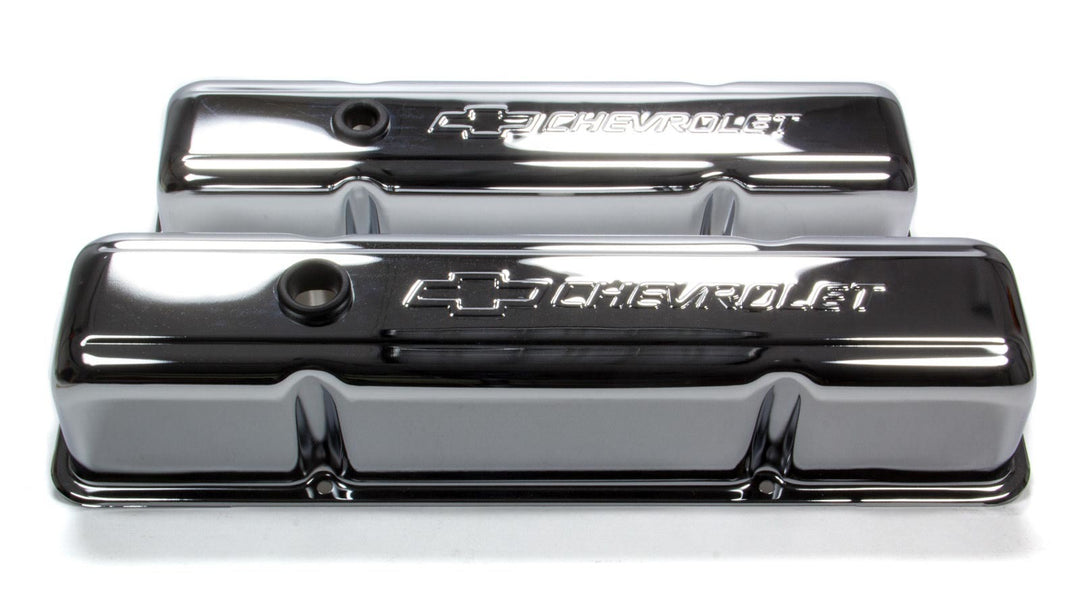 PROFORM SBC Chrome Bowtie V/C's - Tall w/o Baffle (PFM141-101)