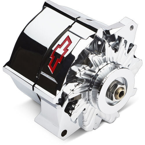 PROFORM Alternator Recessed Red Bowtie Emblem Chrome (PFM141-155)