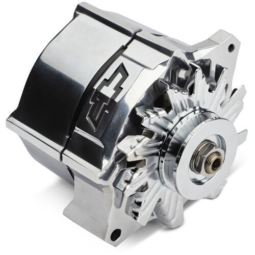 PROFORM Alternator Recessed Red Bowtie Emblem Polished (PFM141-156)