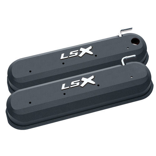 PROFORM GM LS Valve Covers - Slant Edge Black (PFM141-256)