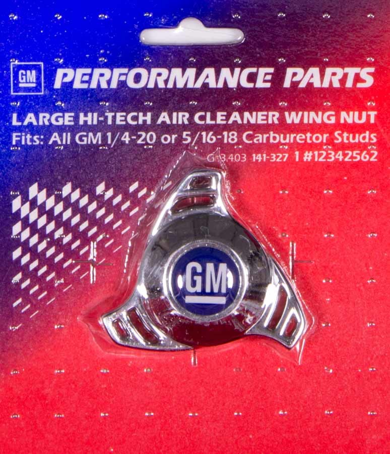PROFORM Air Cleaner Center Nut- Large Hi Tech GM Logo (PFM141-327)