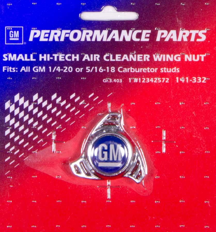 PROFORM Air Cleaner Center Nut- Small Hi Tech GM Logo (PFM141-332)