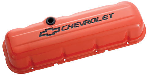 PROFORM BBC Valve Covers - Stamped - Orange (PFM141-787)