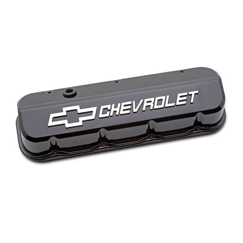 PROFORM BBC Valve Covers Slant Edge Liquid Black (PFM141-868)