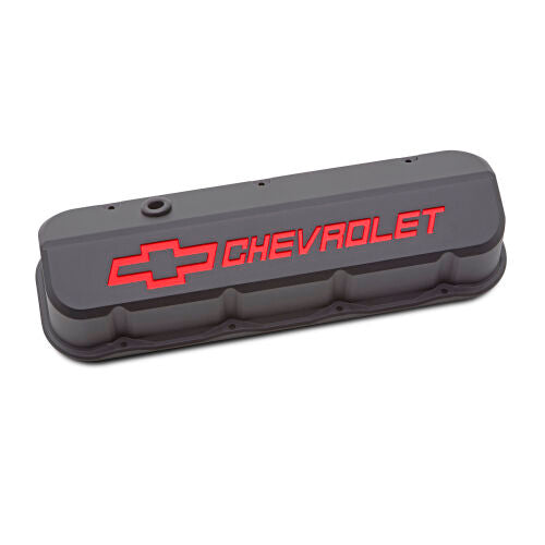 PROFORM Slant Edge Valve Covers BBC Black Crinkle (PFM141-876)