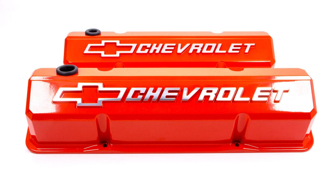 PROFORM SBC Slant Edge Chevy Orange V/C Tall Rec Logo (PFM141-924)