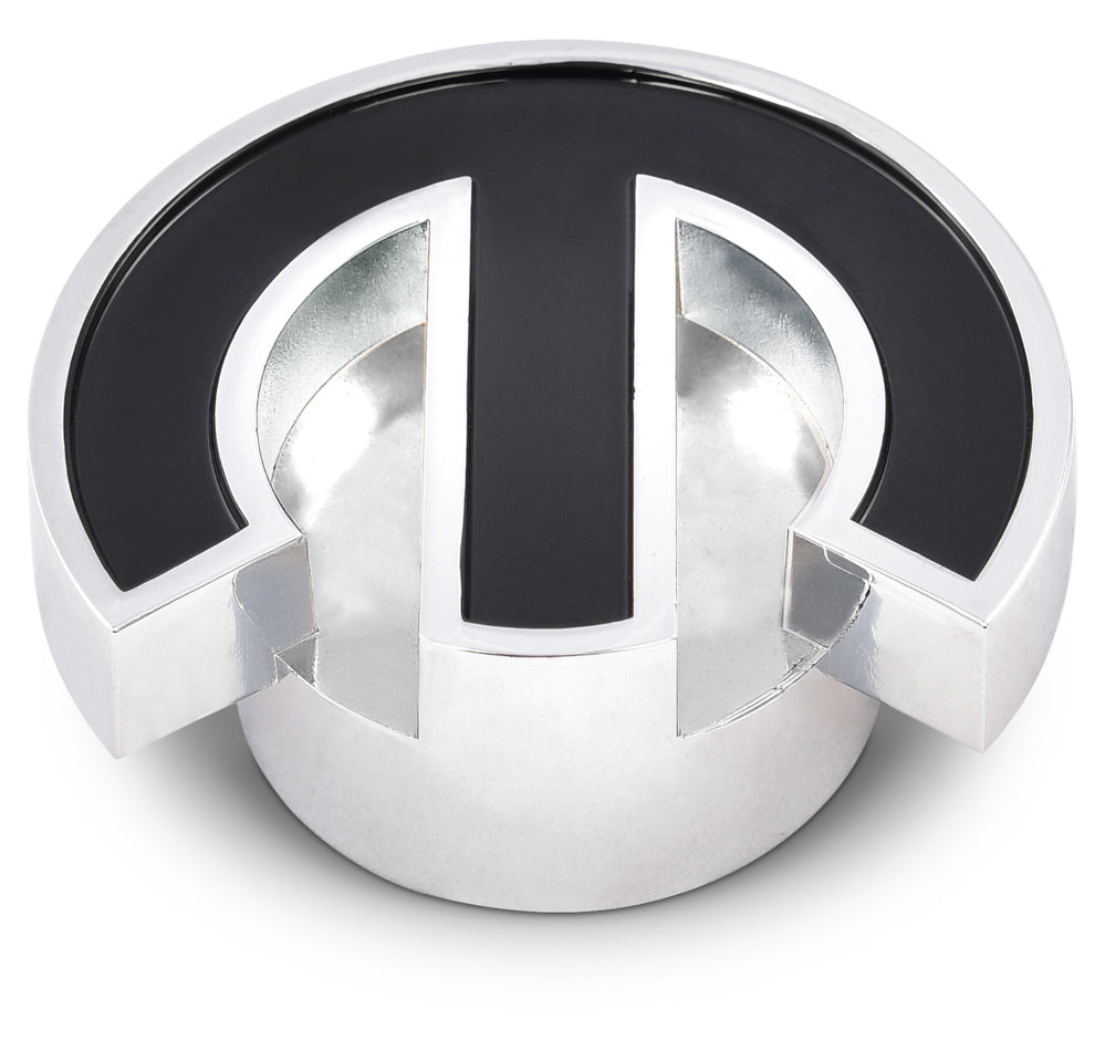PROFORM Mopar Deluxe Air Cleaner Nut Chrome w/Blk Emblem (PFM440-338)