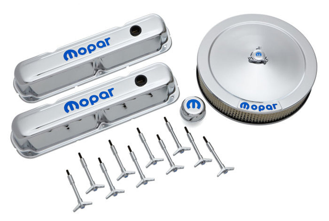 PROFORM Engine Dress-Up Kit Chro me w/Blue MOPAR (PFM440-900)
