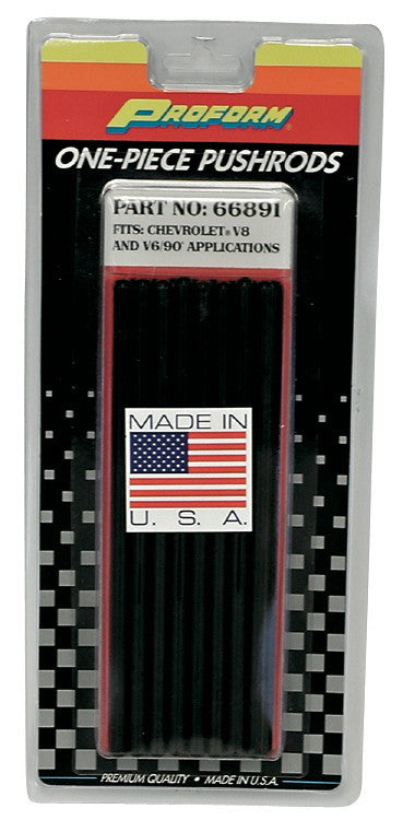 PROFORM SBC 5/16in Chrome Moly Pushrods - 7.800in Long (PFM66891C)