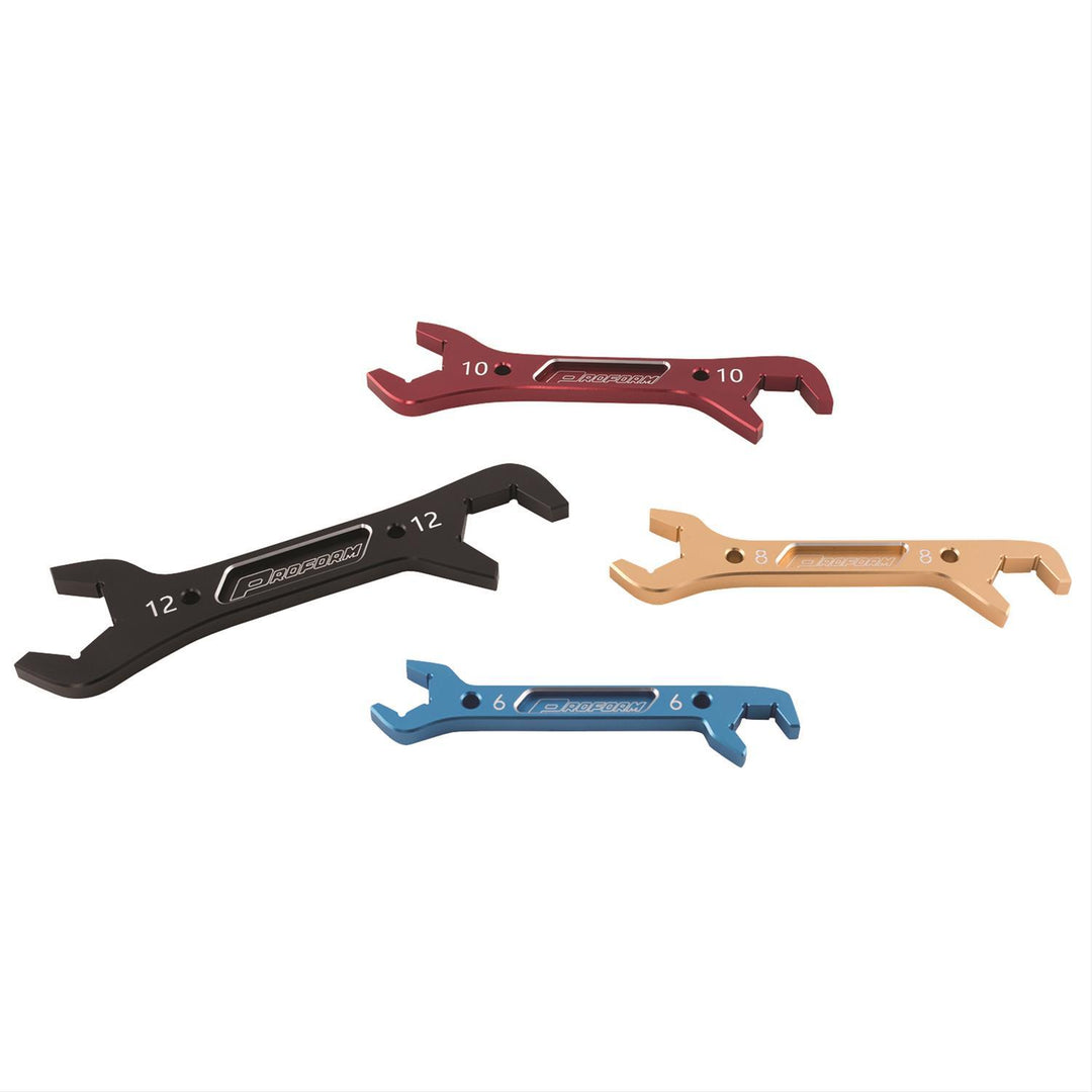 PROFORM Aluminum AN Wrench Set Double Ended 6AN to 12AN (PFM66988)