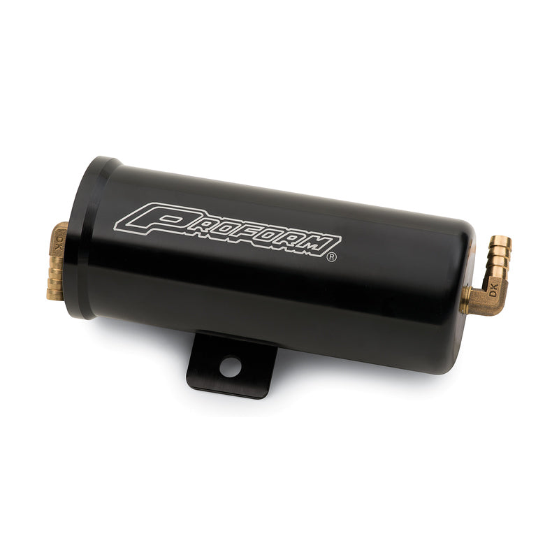 PROFORM Radiator Overflow Can Billet Black Finish (PFM69527)