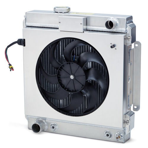 PROFORM Slim Fit Radiator 64-66 Mustang Driver Outlet (PFM69682.2)
