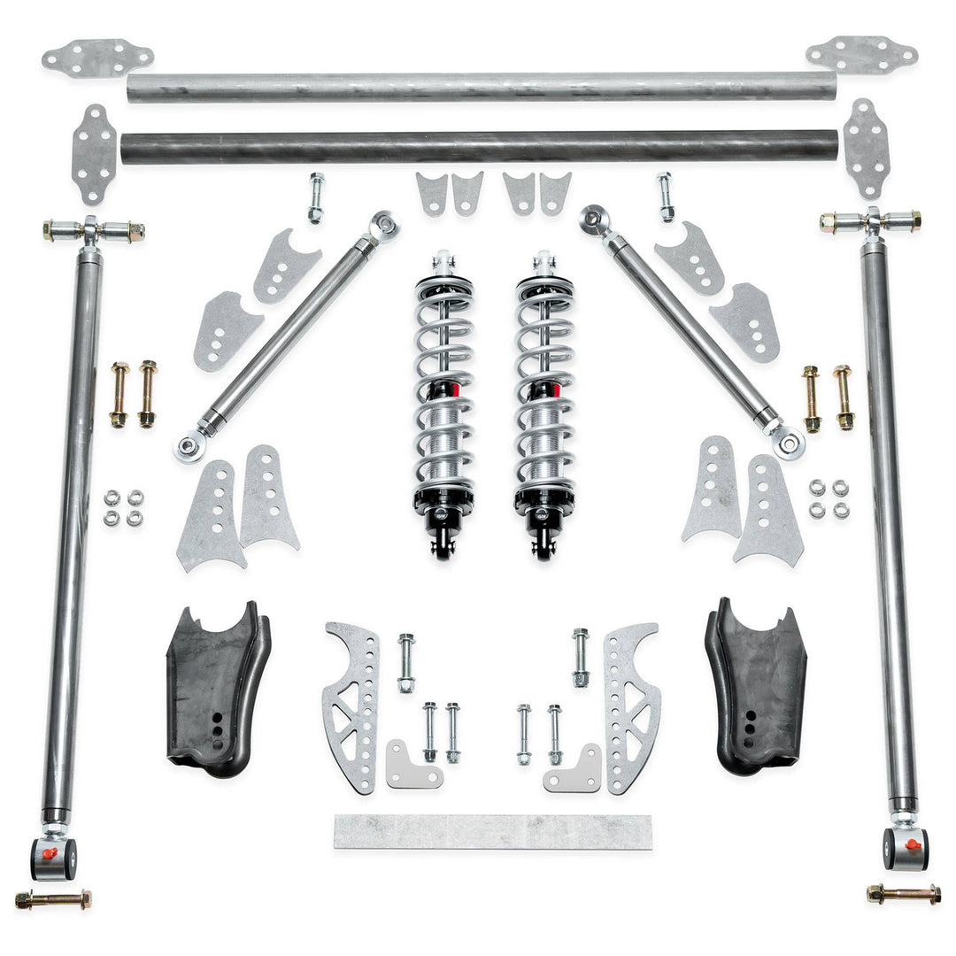 QA1 Rear 4-Link Triangulated Single Adjustable Shocks (QA1R174-170)