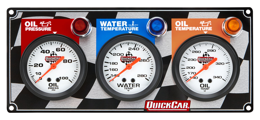 3 Gauge Panel OP/WT/OT 