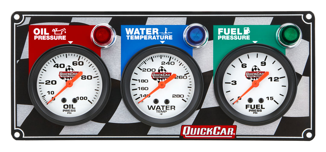 3 Gauge Panel OP/WT/FP 