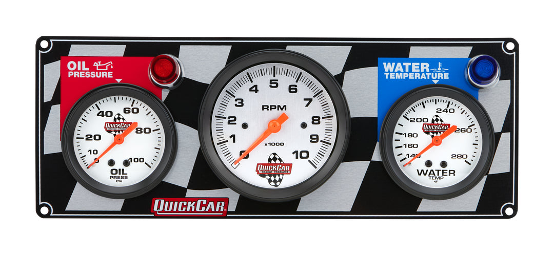 Gauge Panel OP/WT W/Tach 
