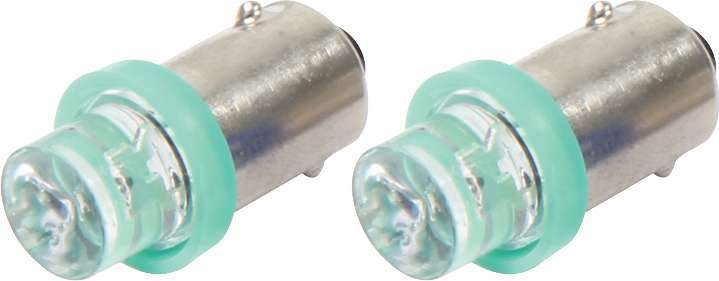 LED Bulb Green Pair 