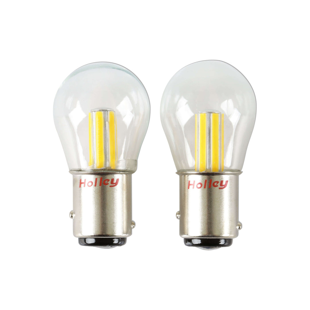 HOLLEY RETROBRIGHT 1157  LED Bulbs 3000K Classic White Pair (RTBHLED10)