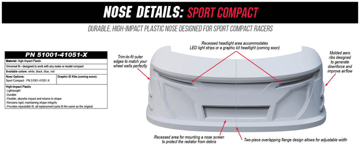 Nose Black Sport Compact