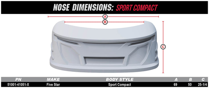 Nose Black Sport Compact