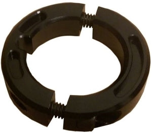 TRIPLE X RACE COMPONENTS Rock Screen Clamp Mini Sprint 1-1/4 ID Each (TXR600-CH-0954BLK)