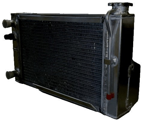 TRIPLE X RACE COMPONENTS Radiator 18 Wide x 10 High Mini Sprint Black (TXR600-EG-0020BLK)