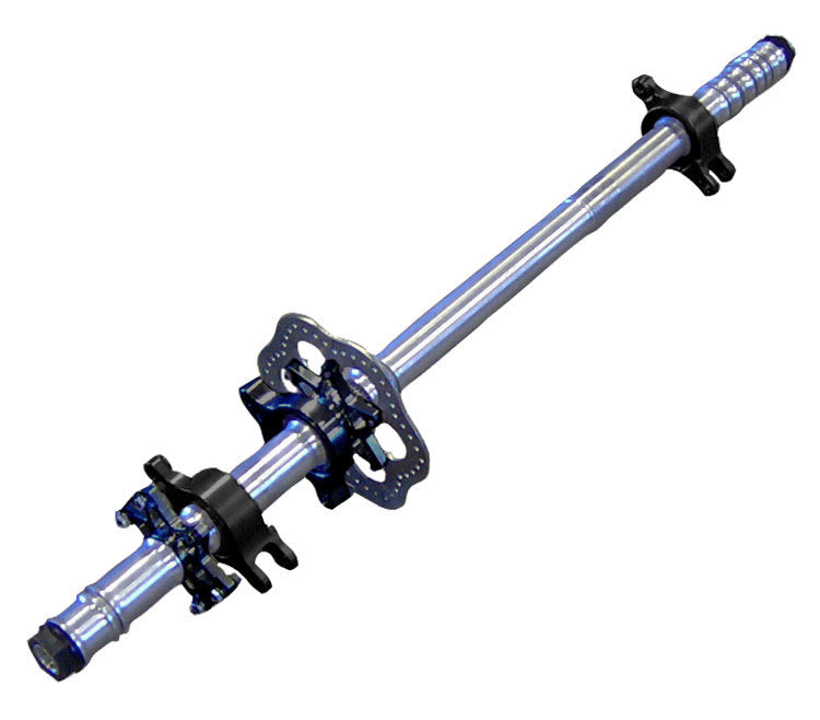 TRIPLE X RACE COMPONENTS Rear Axle Complete Mini Sprint (TXR600-SU-K9000)