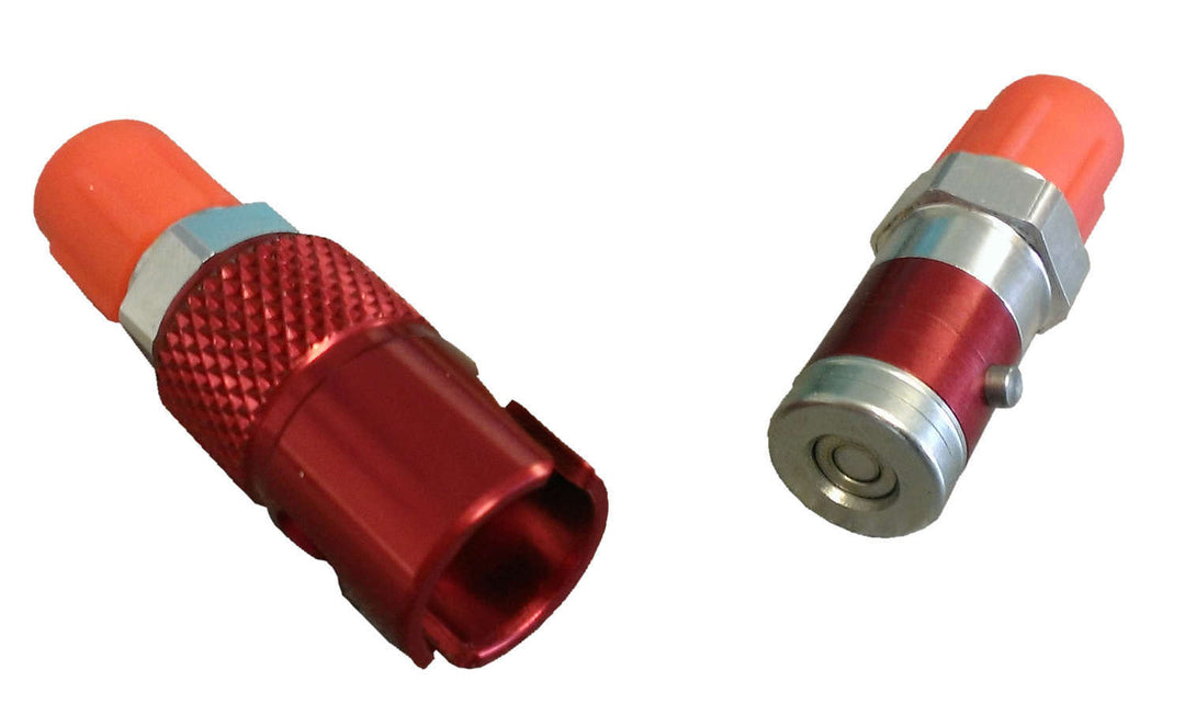 TRIPLE X RACE COMPONENTS Quick Disconnect Brake Fitting Aluminum Red (TXRBK-9283)