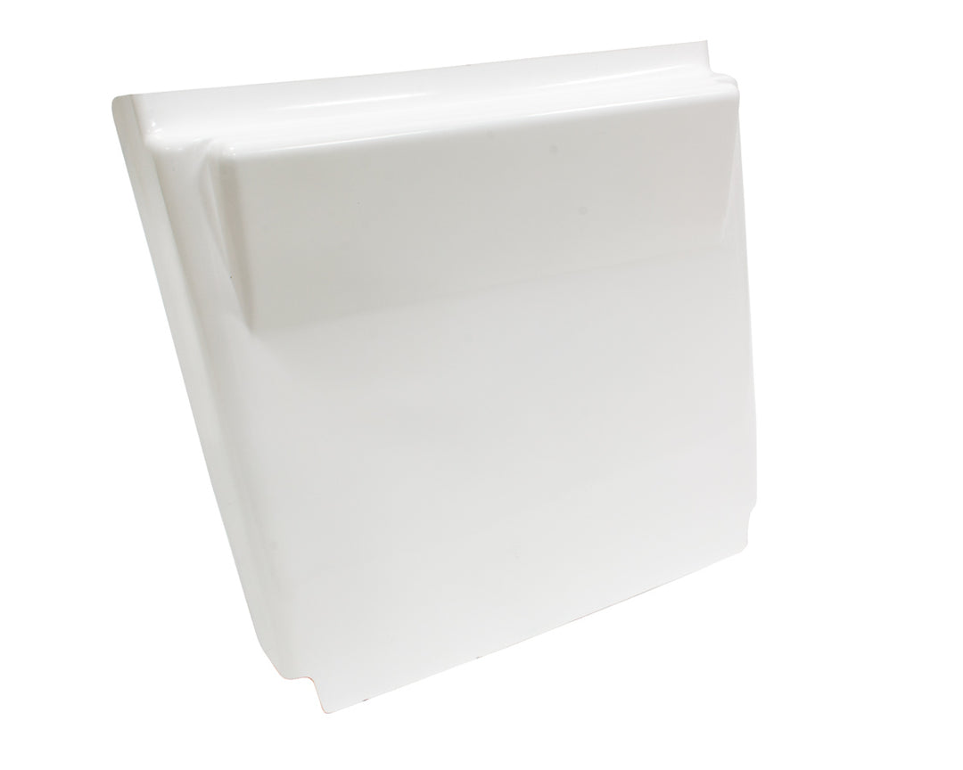 TRIPLE X RACE COMPONENTS Midget Dash Inside The Rail White (TXRMID-BW-5448)