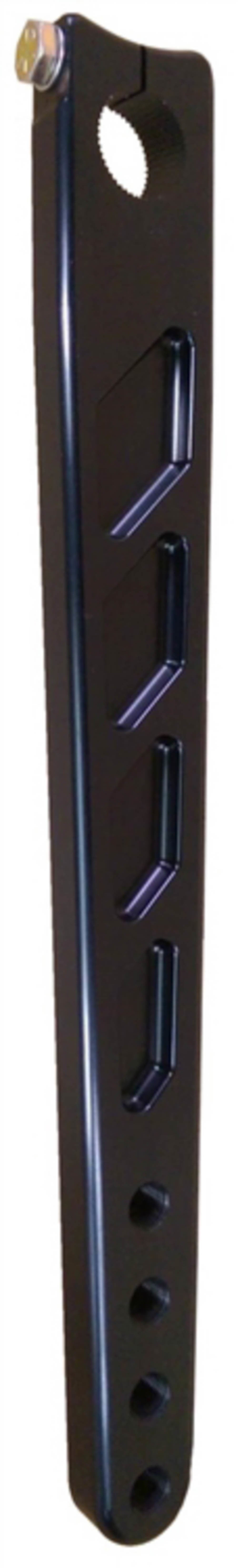 TRIPLE X RACE COMPONENTS Midget Pitman Arm Angle Broached Black (TXRMID-ST-0008BLK)