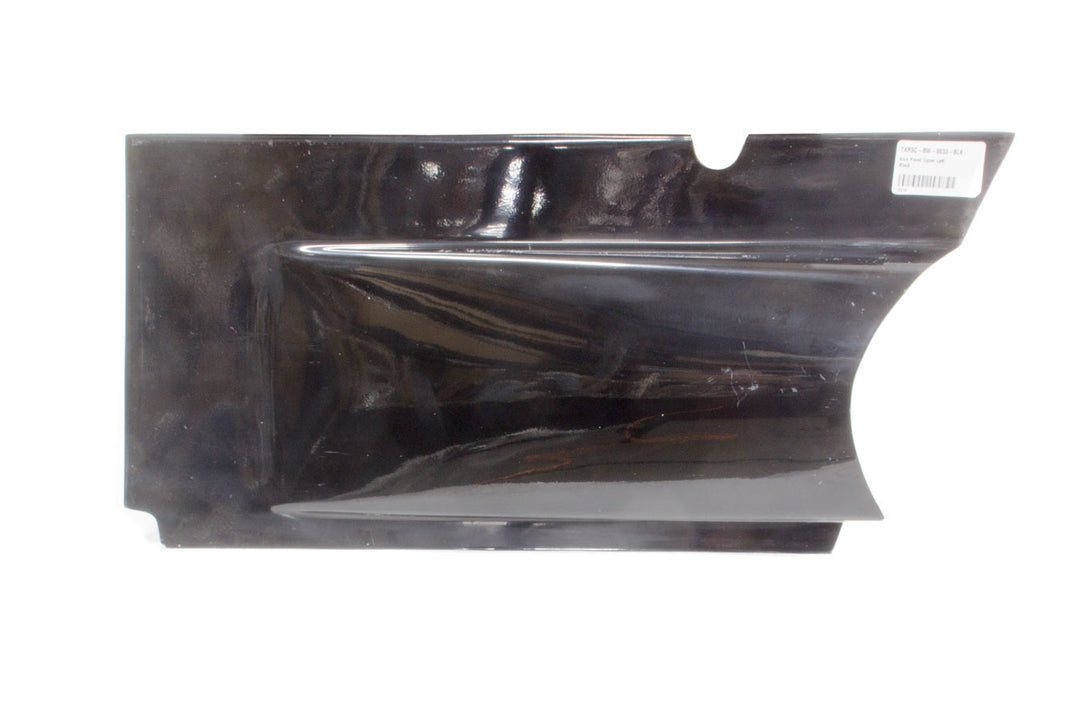 TRIPLE X RACE COMPONENTS Kick Panel Upper Left Black (TXRSC-BW-0033-BLK)