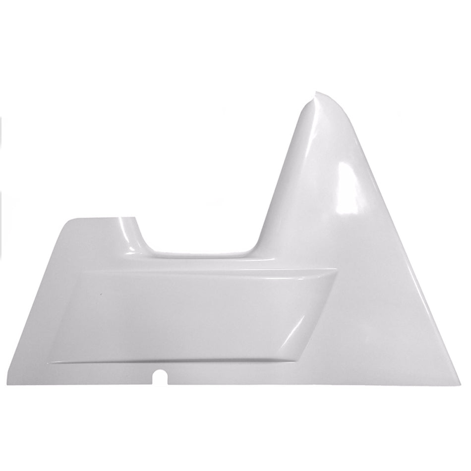 TRIPLE X RACE COMPONENTS LH Arm Guard White Full Enclousre X-Wedge (TXRSC-BW-1928)