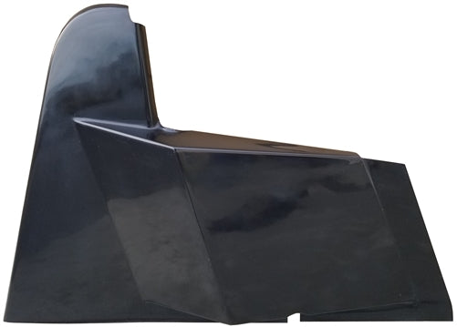 TRIPLE X RACE COMPONENTS Sprint Car 5-Series Right Arm Guard Black (TXRSC-BW-5557BLK)