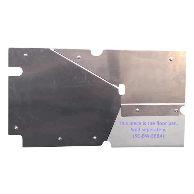 TRIPLE X RACE COMPONENTS Sprint Car Kick Panel RH Quick Access (TXRSC-BW-5693)